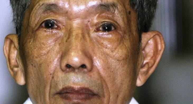 Former Khmer Rouge prison commander Kaing Guek Eav, also know as ‘Duch.’