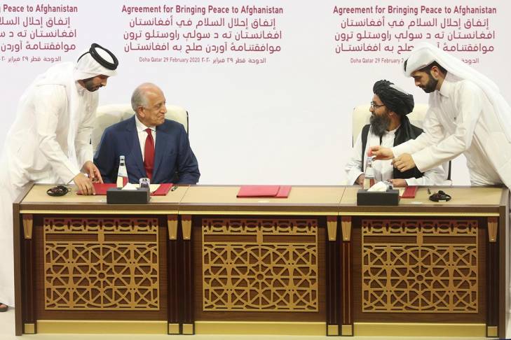 Peace agreements between USA and Talibans Peace agreements between USA and Talibans