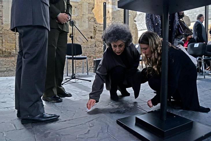 Doris Salcedo on her creation Doris Salcedo on her creation
