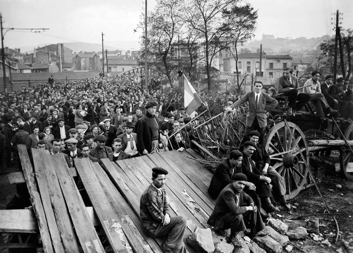 Montceau-les-Mines strikes in 1948 Montceau-les-Mines strikes in 1948